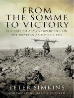 From the Somme to Victory: The British Army's Experience on the Western Front 1916–1918