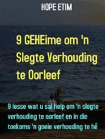 9 Geheime Om 'N Slegte Verhouding Te Oorleef