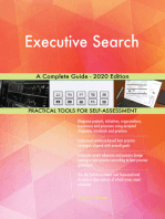 Executive Search A Complete Guide - 2020 Edition