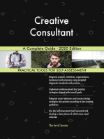 Creative Consultant A Complete Guide - 2020 Edition