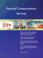 Personal Communications Services A Complete Guide - 2020 Edition