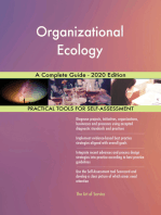 Organizational Ecology A Complete Guide - 2020 Edition