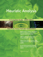 Heuristic Analysis A Complete Guide - 2020 Edition