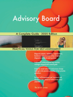Advisory Board A Complete Guide - 2020 Edition