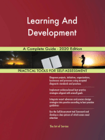 Learning And Development A Complete Guide - 2020 Edition