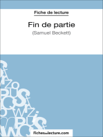 Fin de partie - Samuel Beckett (Fiche de lecture): Analyse complète de l'oeuvre