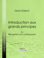 Introduction aux grands principes: ou réception d'un philosophe