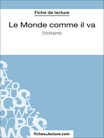 Le Monde comme il va de Voltaire (Fiche de lecture): Analyse complète de l'oeuvre