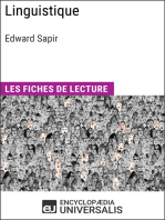 Linguistique d'Edward Sapir: Les Fiches de lecture d'Universalis