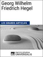 Georg Wilhelm Friedrich Hegel: Les Grands Articles d'Universalis