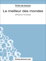 Le meilleur des mondes d'Aldous Huxley (Fiche de lecture): Analyse complète de l'oeuvre