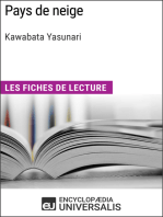 Pays de neige de Kawabata Yasunari: Les Fiches de lecture d'Universalis
