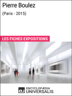 Pierre Boulez (Paris-2015): Les Fiches Exposition d'Universalis