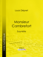 Monsieur Cambrefort: Saynète