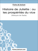 Histoire de Juliette : ou les prospérités du vice: Analyse complète de l'oeuvre