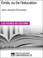 Émile, ou De l'éducation de Jean-Jacques Rousseau: Les Fiches de lecture d'Universalis