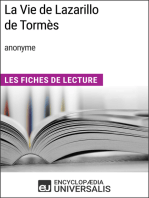 La Vie de Lazarillo de Tormès (anonyme): Les Fiches de Lecture d'Universalis