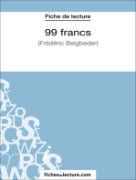 99 francs de Frédéric Beigbeder (Fiche de lecture)