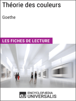 Théorie des couleurs de Goethe: Les Fiches de lecture d'Universalis