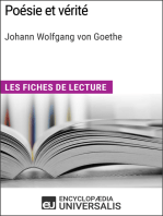 Poésie et vérité de Goethe: Les Fiches de lecture d'Universalis