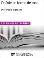 Poésie en forme de rose de Pier Paolo Pasolini: Les Fiches de lecture d'Universalis