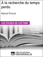 À la recherche du temps perdu de Marcel Proust: Les Fiches de lecture d'Universalis