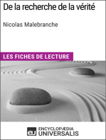 De la recherche de la vérité de Nicolas Malebranche: Les Fiches de lecture d'Universalis