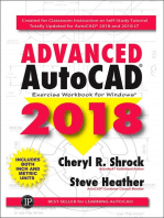 Advanced AutoCAD® 2018: Exercise Workbook
