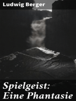 Spielgeist: Eine Phantasie