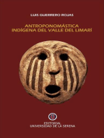 Antroponomástica de Indígena del Valle del Limarí / 2ª edición