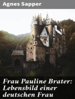 Frau Pauline Brater: Lebensbild einer deutschen Frau