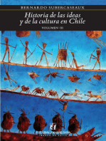 Historia de las ideas y de la cultura en Chile 3: Volumen 3