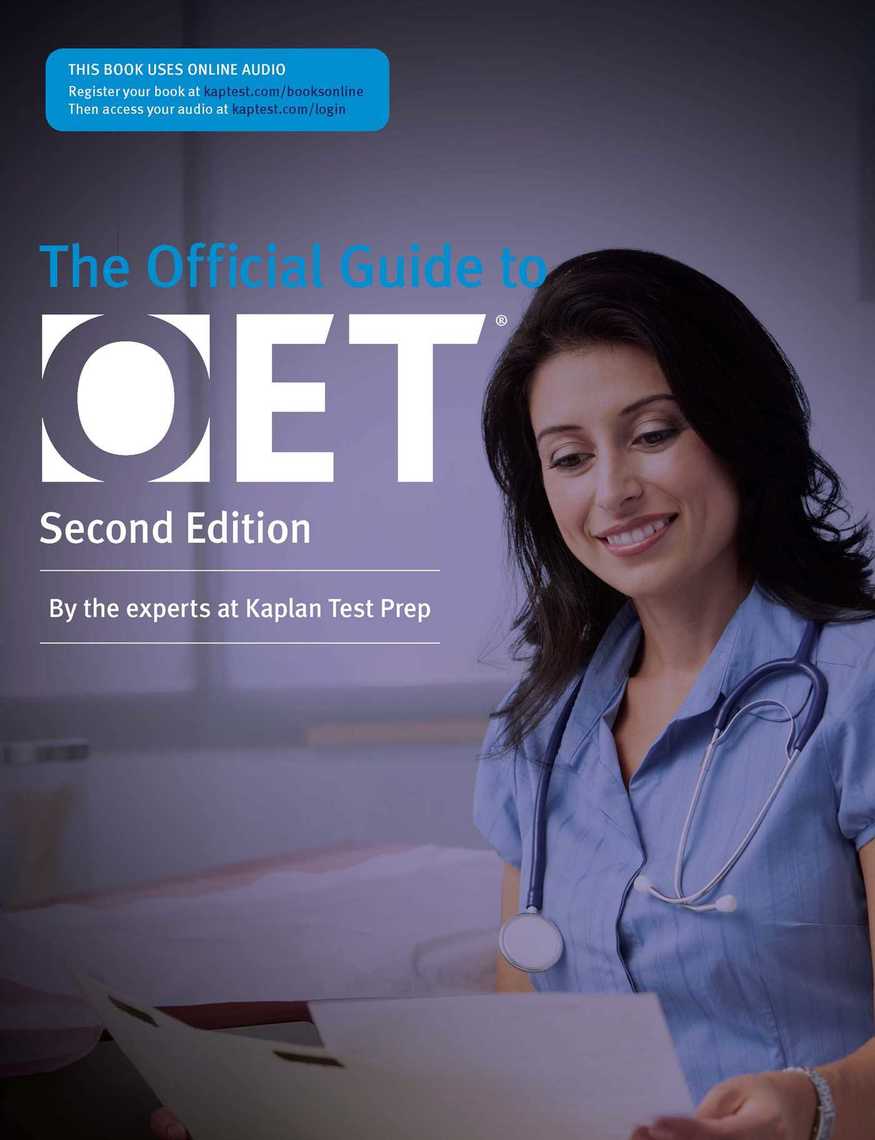 despensa polvo Forzado Official Guide to OET by Kaplan Test Prep - Ebook | Scribd
