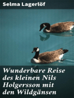 Wunderbare Reise des kleinen Nils Holgersson mit den Wildgänsen: Ein Kinderbuch