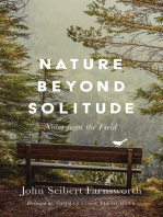 Nature beyond Solitude: Notes from the Field