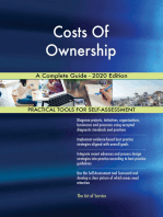 Costs Of Ownership A Complete Guide - 2020 Edition