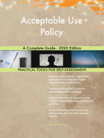 Acceptable Use Policy A Complete Guide - 2020 Edition