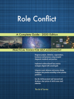Role Conflict A Complete Guide - 2020 Edition
