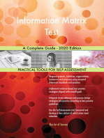 Information Matrix Test A Complete Guide - 2020 Edition