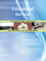 Educational Services A Complete Guide - 2020 Edition