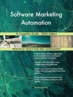 Software Marketing Automation A Complete Guide - 2020 Edition