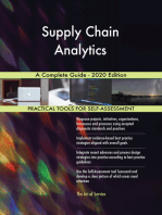 Supply Chain Analytics A Complete Guide - 2020 Edition