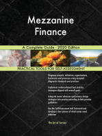 Mezzanine Finance A Complete Guide - 2020 Edition