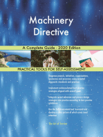 Machinery Directive A Complete Guide - 2020 Edition