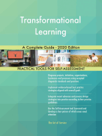 Transformational Learning A Complete Guide - 2020 Edition