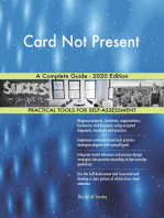 Card Not Present A Complete Guide - 2020 Edition