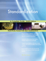 Standardization A Complete Guide - 2020 Edition