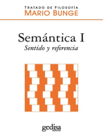 Semántica I: Sentido y referencia