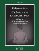 Clínica de la escritura: Historia de la mirada médica sobre la escritura