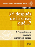 Y después de la crisis… ¿qué?: Propuestas para una nueva democracia mundial